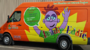 Leadie Eddie child lead testing van Leadie Eddie child lead testing van